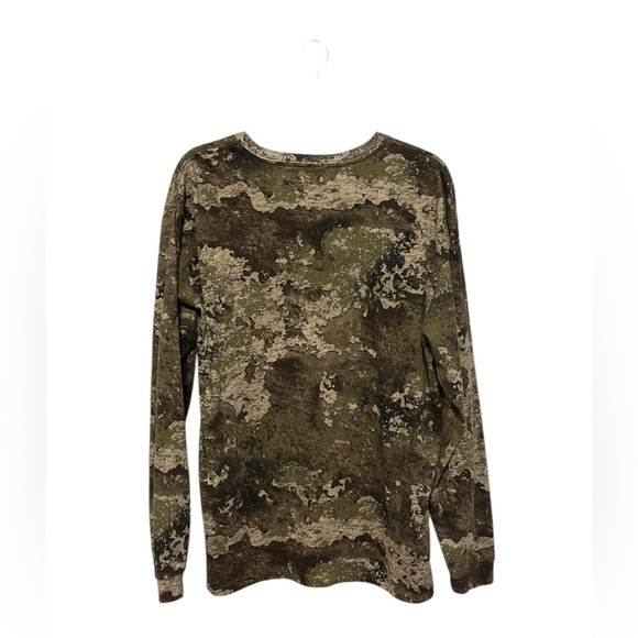 Red‎ Head Strata Men's Camouflage Long Sleeve Shirt Size: Large - Picture 2 of 3